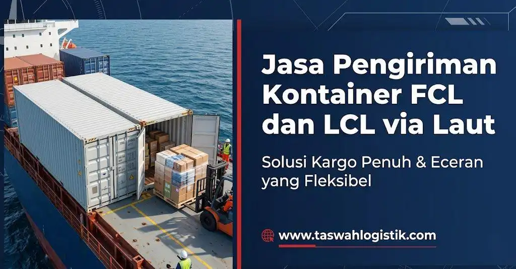 Jasa Pengiriman Kontainer