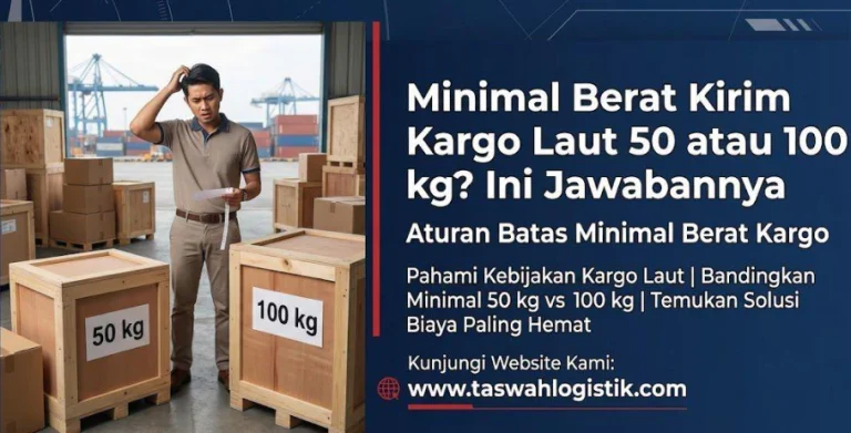 Minimal Berat Kirim Kargo