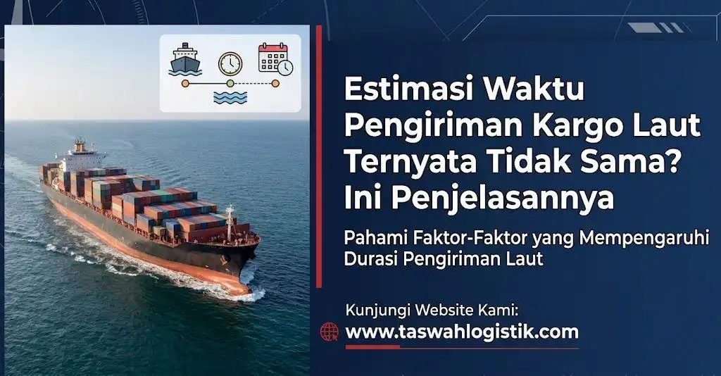 Estimasi Waktu Pengiriman Kargo Laut