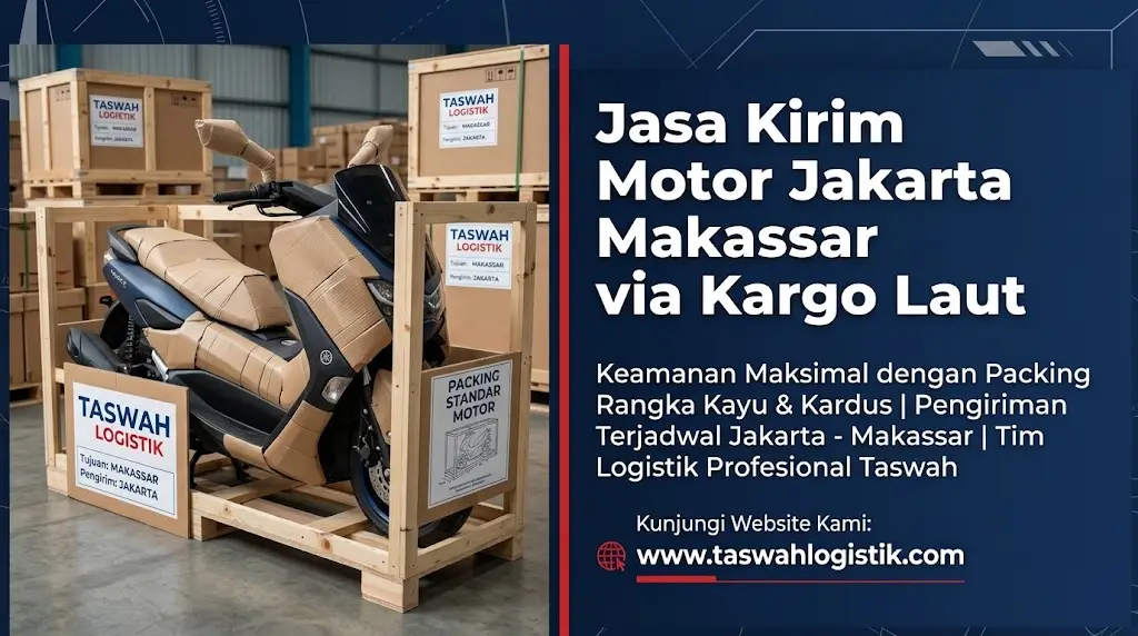 Jasa Kirim Motor Jakarta Makassar