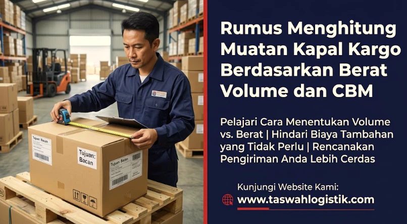 Rumus Menghitung Muatan Kapal Kargo